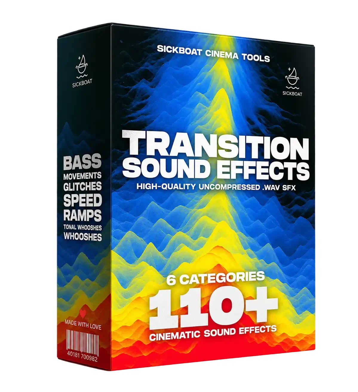 Sickboat - Transition Sound Effects (110+ Cinematic SFX)
